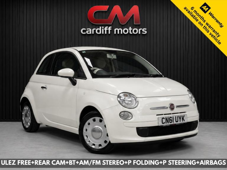 2012 Fiat 500 1.2 CULT DUALOGIC 3DR AUTO HATCHBACK Petrol Automatic