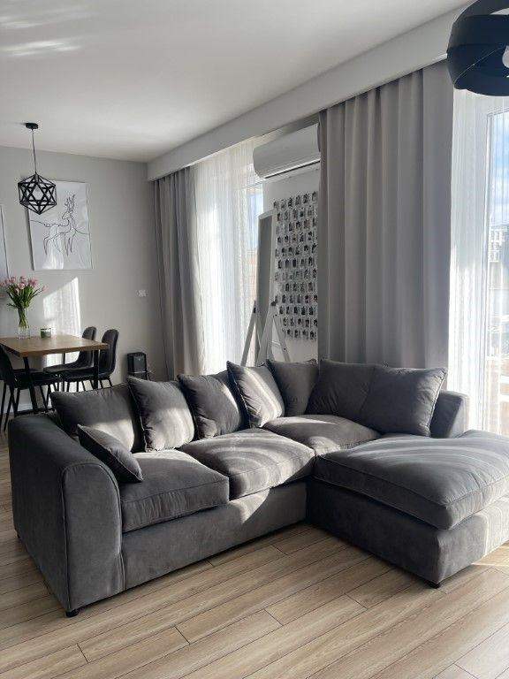 Brand New Dylan Corner Sofa | 3+2 Seater Set | Grey/Black | Fast UK Delivery