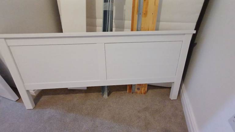 Ikea double bed with mattress 