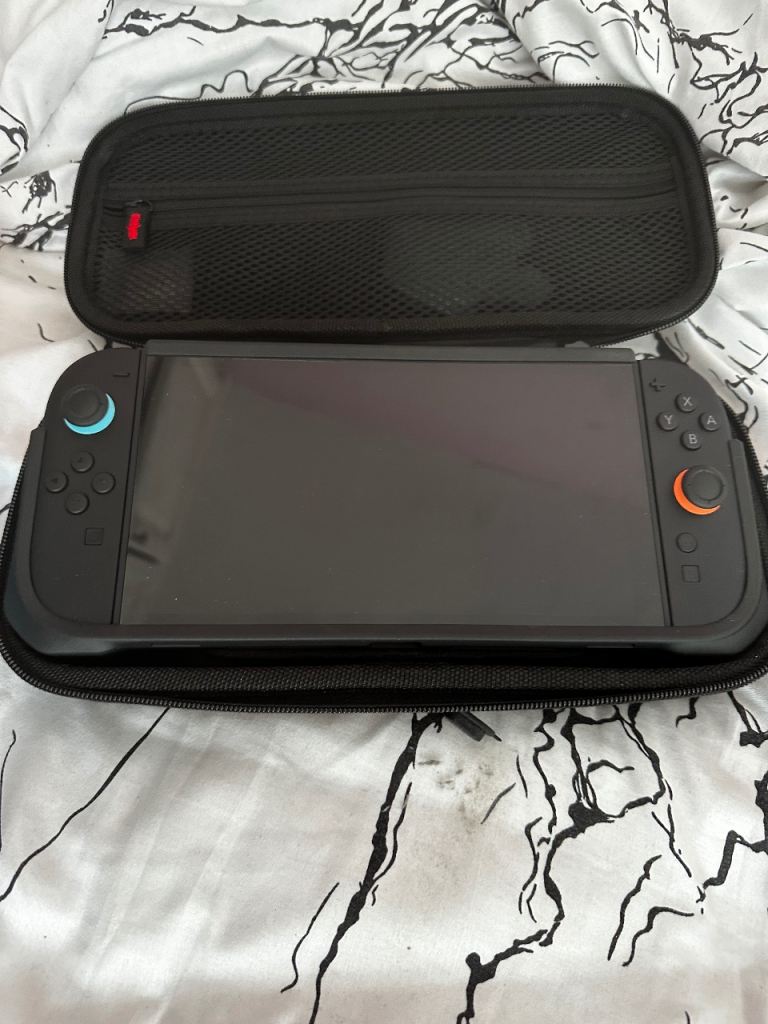 Nintendo switch 2 with 2 cases 