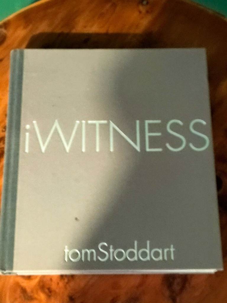 I Witness Tom Stoddart Hardcover book  In very good condition 