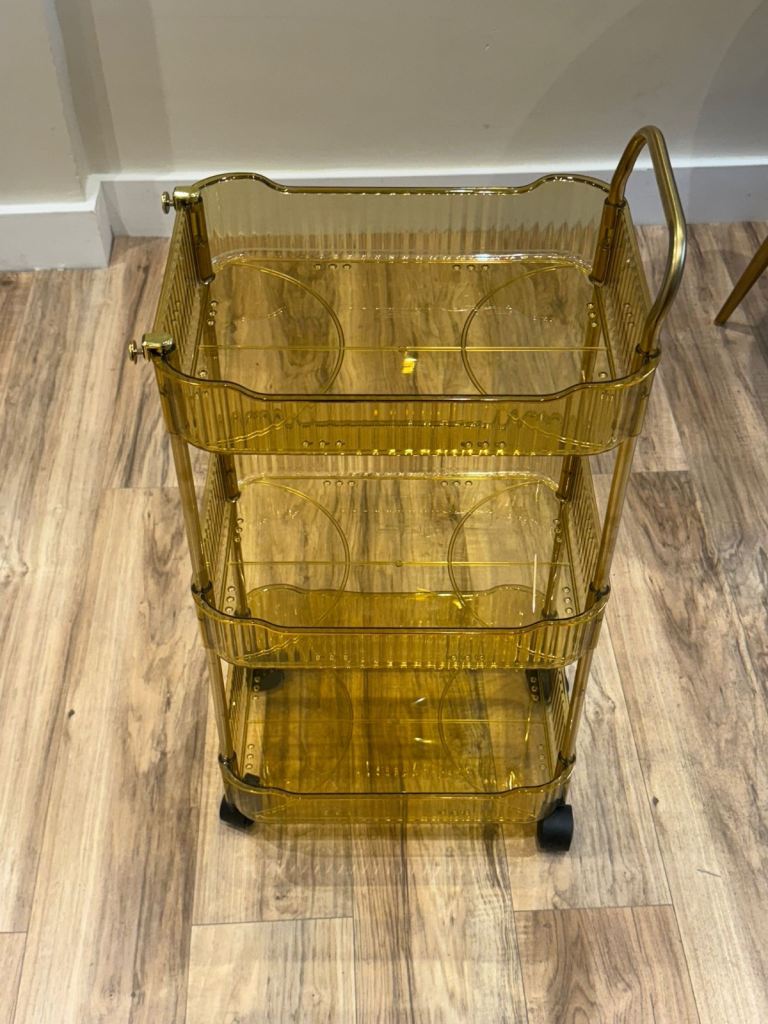 Gold salon trolley 1 available 