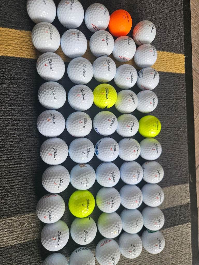 50 mint condition balls