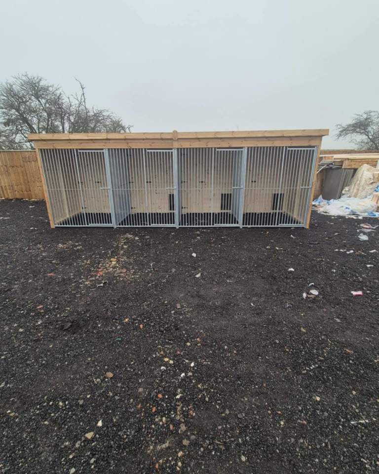 Kennel 4 bay 