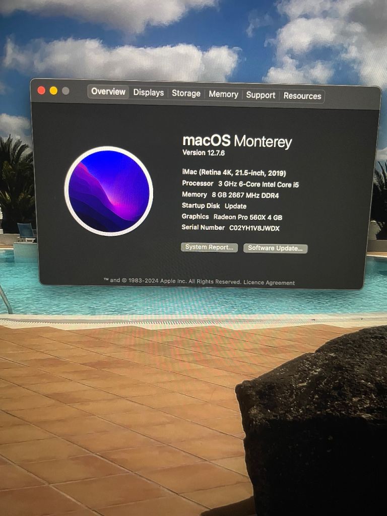 Apple iMac Retina 4K 21.5-inch (2019) – 8GB RAM, i5