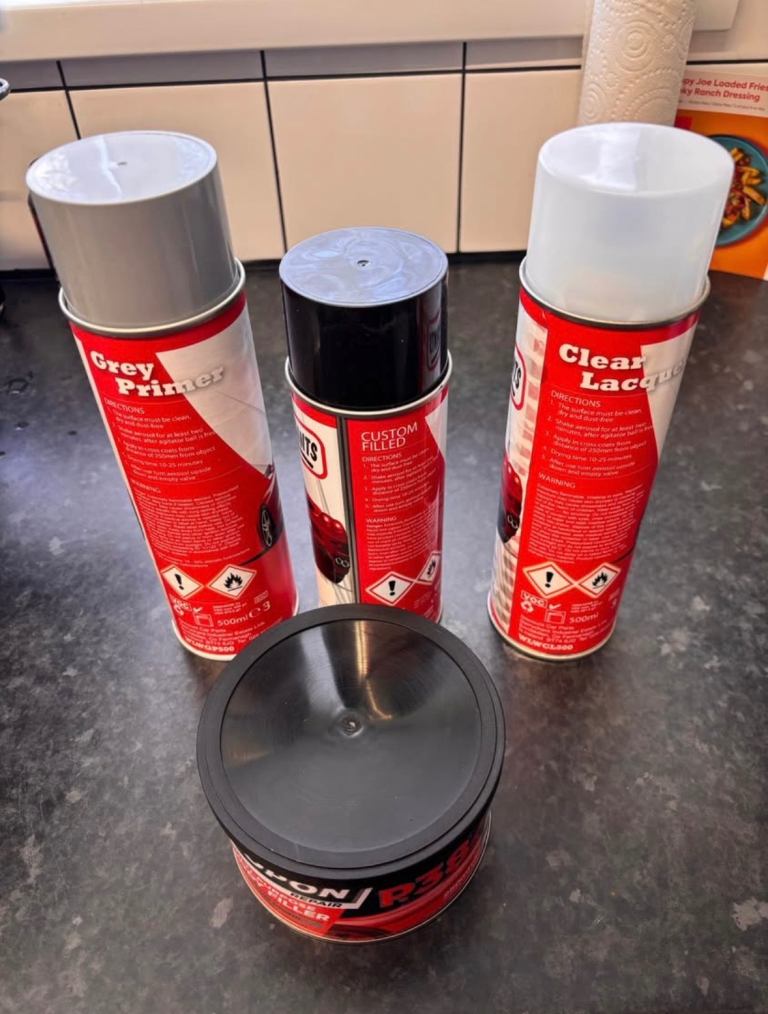 Car repair kit (black) 