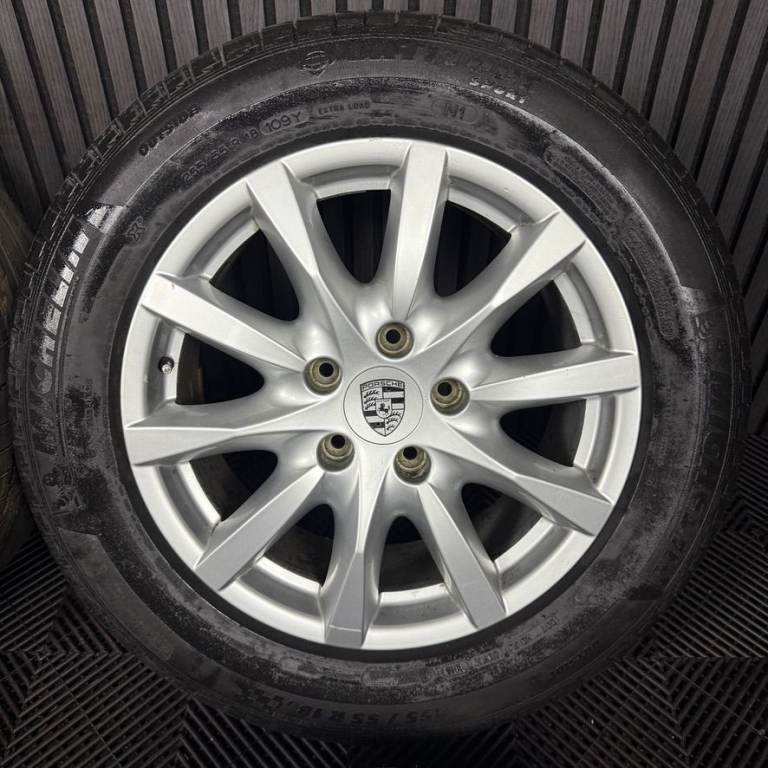 18'' GENUINE PORSCHE CAYENNE MULTISPOKE ALLOY WHEELS ALLOYS TYRES