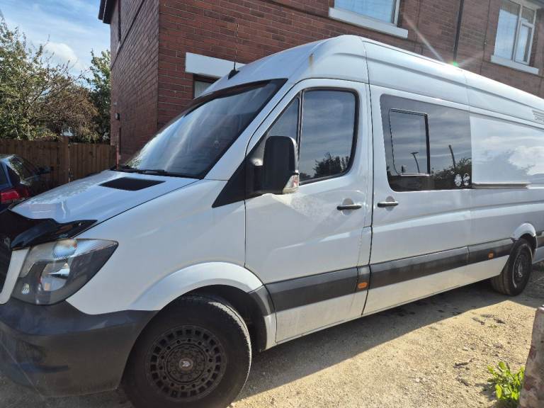 2017 mercedes sprinter 2 berth camper**toilet*fixed bed*px caravan?