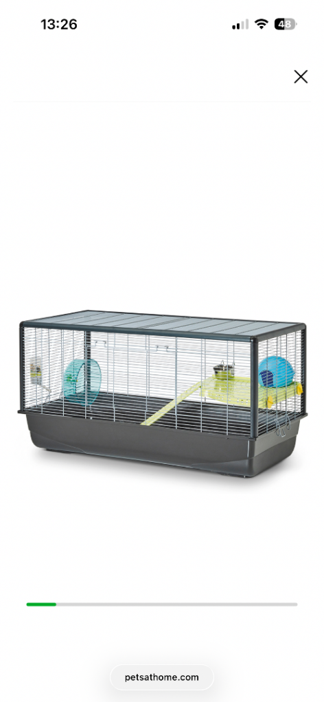 Savic plaza hamster gerbil cage