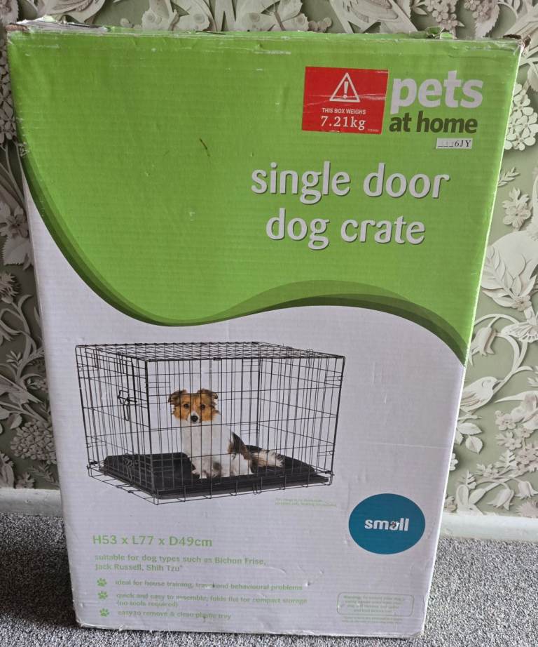 Pets at home single door dog crate NEW BOXED small
