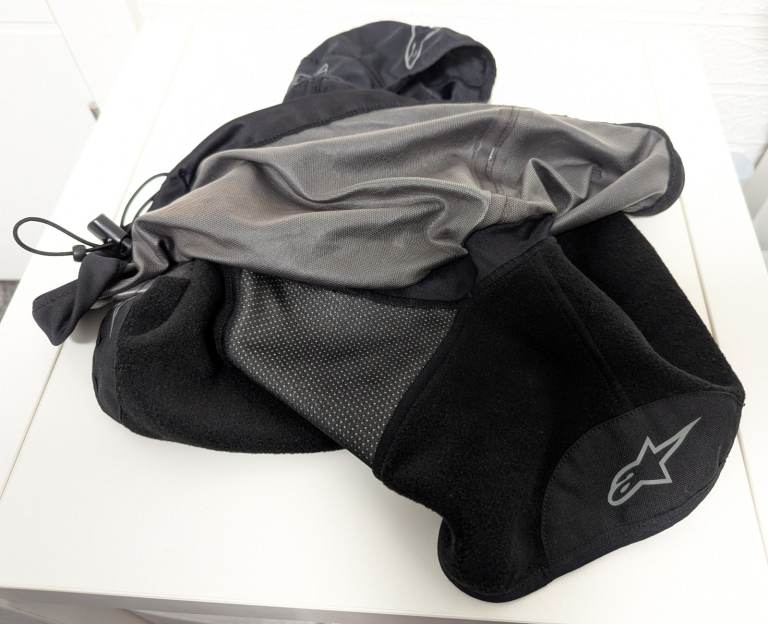 BRAND NEW Alpinestars Winter Touring Motorcycle Balaclava w/Neck Cover / Black / Water & Windproof