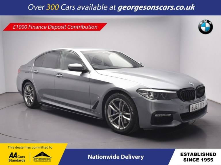 2017 BMW 5 Series 2.0 530e 9.2kWh M Sport Saloon 4dr Petrol Plug-in Hybrid Auto Euro 6 (s/s)  Sal...