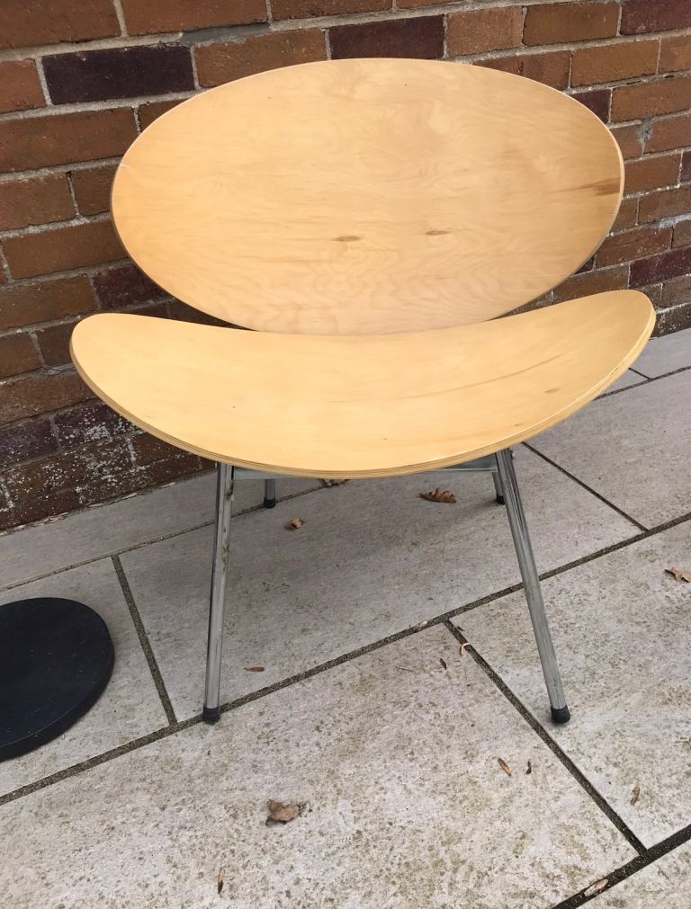 Plywood danish type of chair 70s style