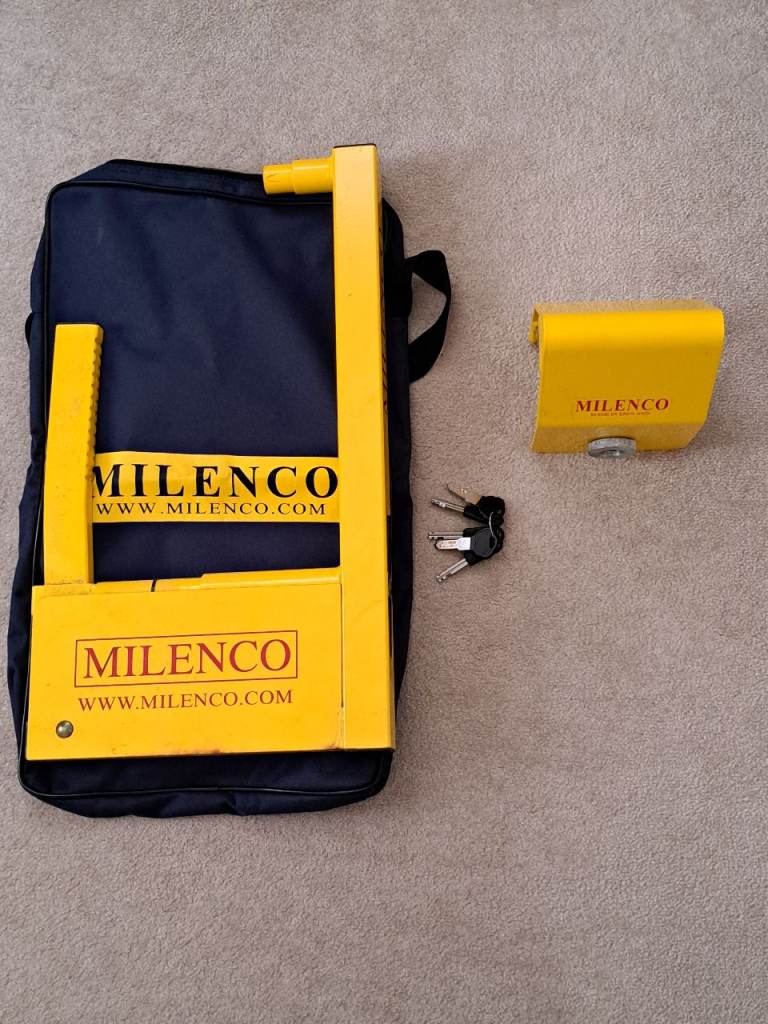 Milenco Wheel Clamp/Hitchlock
