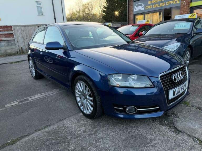 2011 Audi A3 2.0 TDI Sport S Tronic Euro 5 (s/s) 3dr HATCHBACK Diesel Automatic