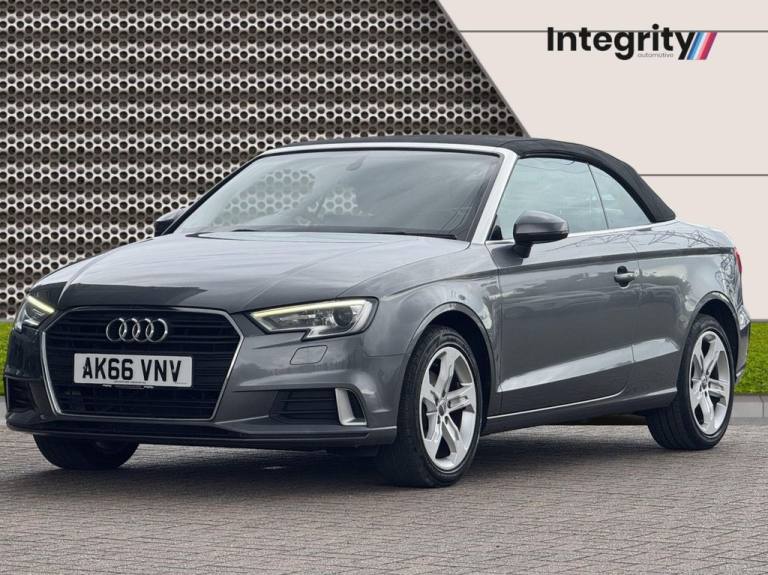 2016 Audi A3 1.4 TFSI Sport 2dr CONVERTIBLE PETROL Manual