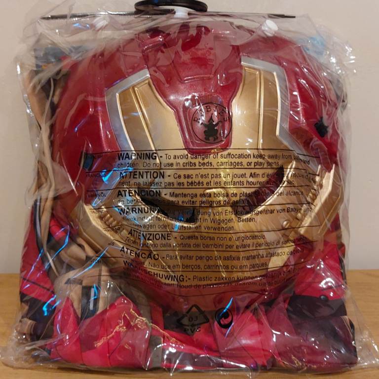 NEW Child's Deluxe Hulk Buster Iron Man Costume