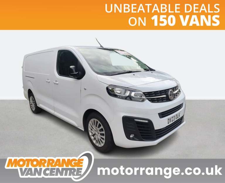 2023 Vauxhall Vivaro 2900 1.5d 100PS Pro H1 Van LWB Panel Van DIESEL Manual