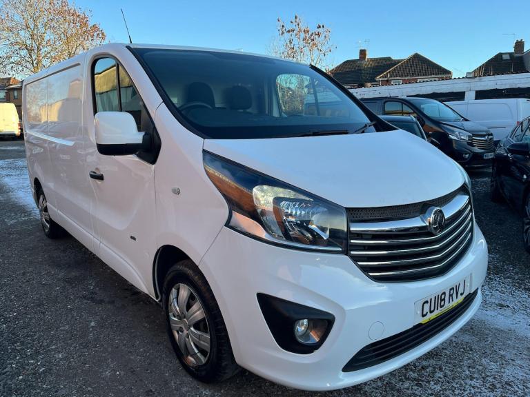 2018 Vauxhall Vivaro 1.6 CDTi 2900 Sportive L2 H1 Euro 6 5dr PANEL VAN Diesel Manual
