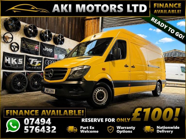 MERCEDES-BENZ SPRINTER 2.1 314 CDi RWD L3 H3 5dr 2018