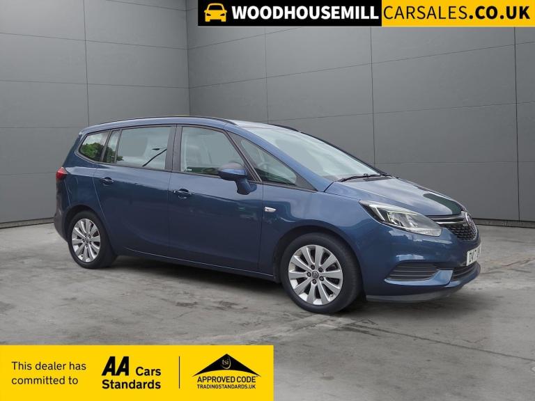 2017 Vauxhall Zafira 1.4T Design 5dr MPV PETROL Manual