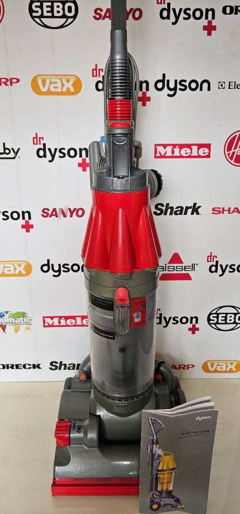 Dyson upright vacuum cleaner with 3 on board tools and manual, reconditioned with warranty