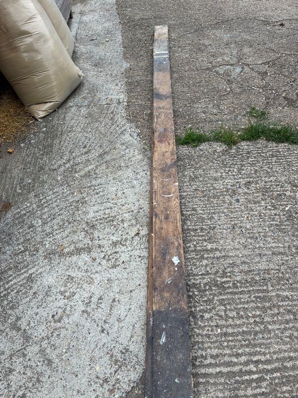 Reclaimed wood floor boards 