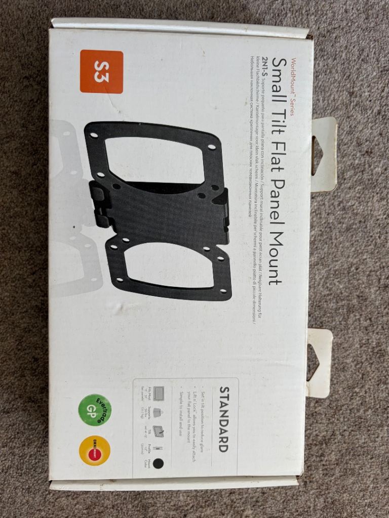 TV tilt wall bracket - New / unused 