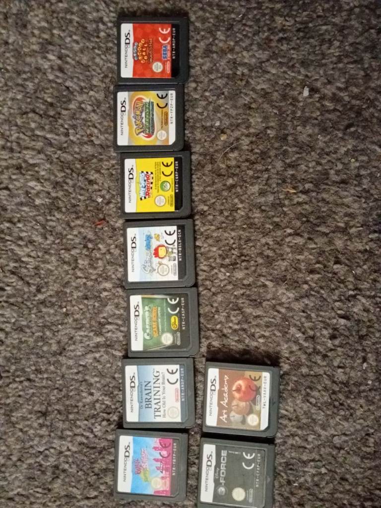 Nintendo ds games, bundle.