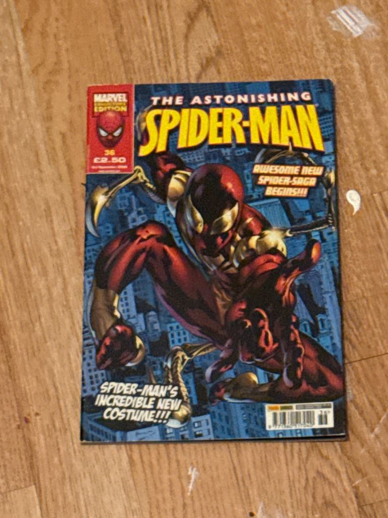 The astonishing spider man 36 