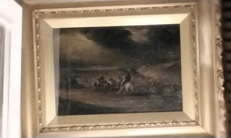 Oil painting  Napoleon 