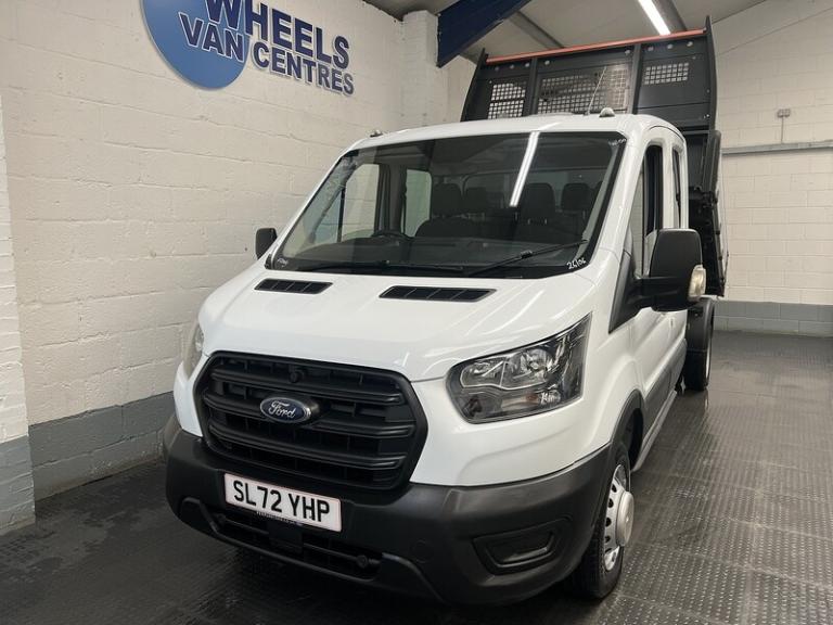 2022 Ford Transit 2.0 350 EcoBlue Leader Tipper Double Cab 4dr Diesel Manual RWD L3 Euro 6 (s Tip...