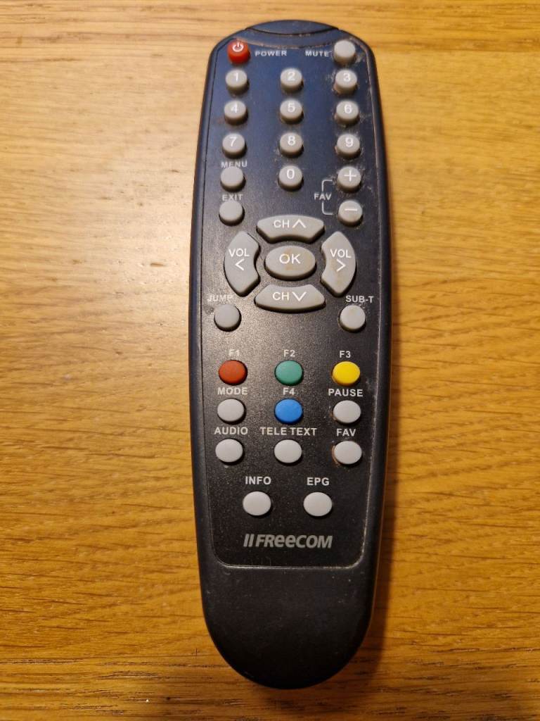 Freecom TV Remote Control