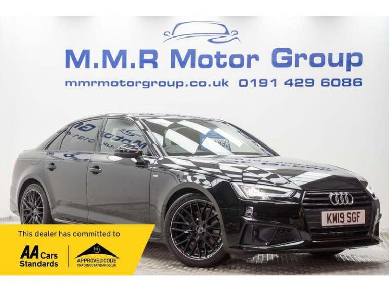 2019 Audi A4 2.0 TFSI 35 Black Edition Euro 6 (s/s) 4dr Saloon Petrol Manual
