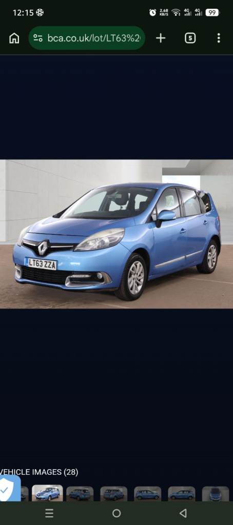 Renault Grande Scenic  7 Seater Dynamique TomTom 