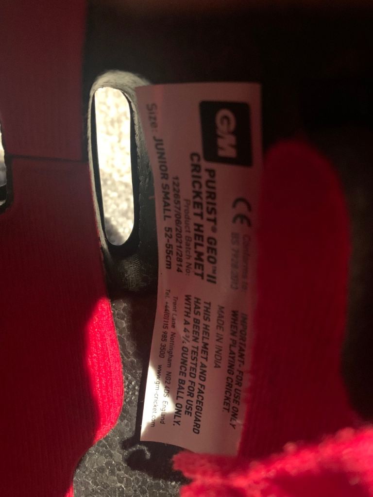 Cricket bundle boys small junior 