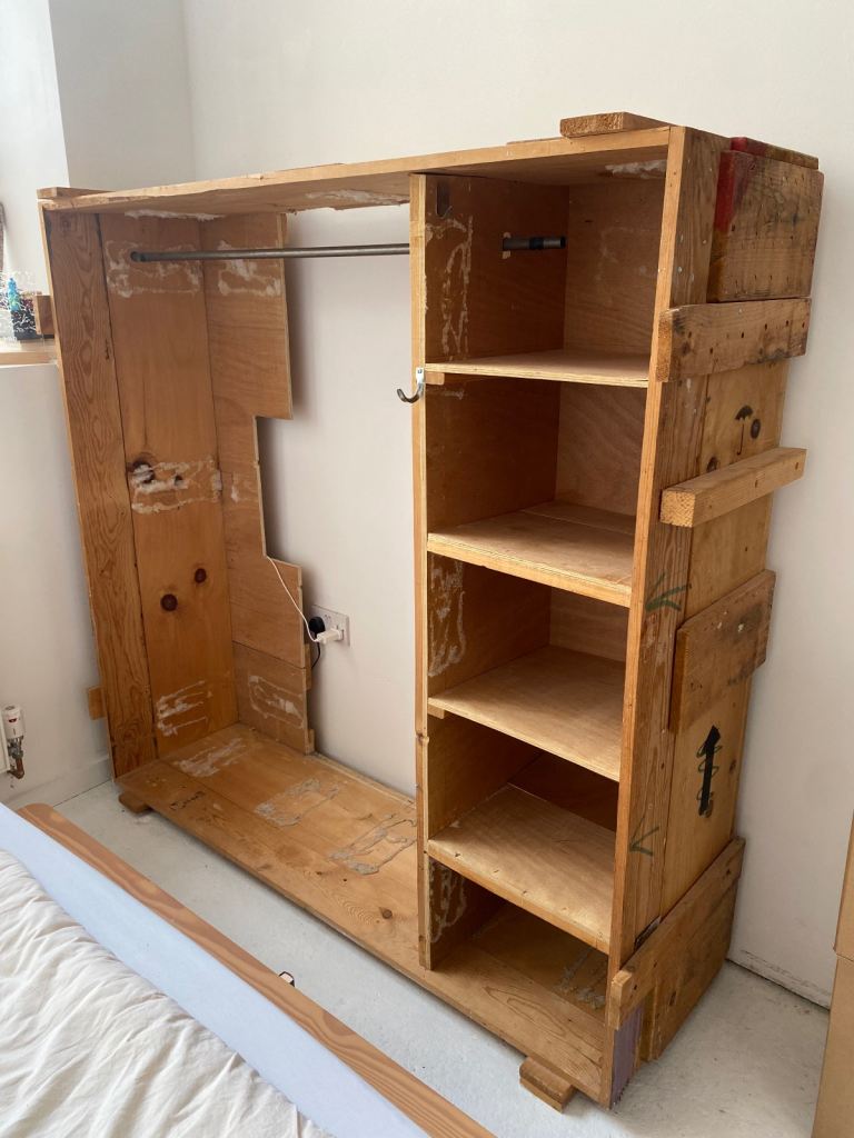 FREE wooden storage unit (still available)
