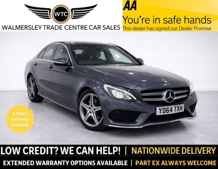 2014 Mercedes-Benz C Class 2.1 C250 BlueTEC AMG Line Saloon 4dr Diesel G-Tronic+ Euro 6 (s/s) (20...