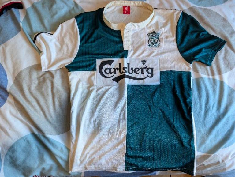 Liverpool Retro away shirt - medium, £20.00 for Sale