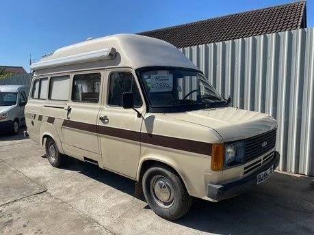 1985 Ford Transit LEFT HAND DRIVE CARAVAN / CAMPER MOTORHOME Petrol Manual