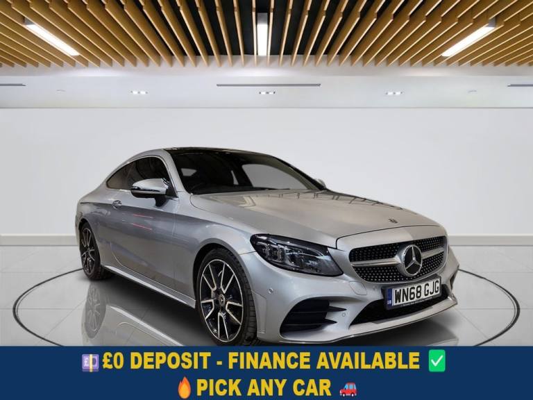 2018 Mercedes-Benz C Class 2.0 C300d AMG Line (Premium Plus) Coupe 2dr Diesel G-Tronic+ Euro 6 (s...