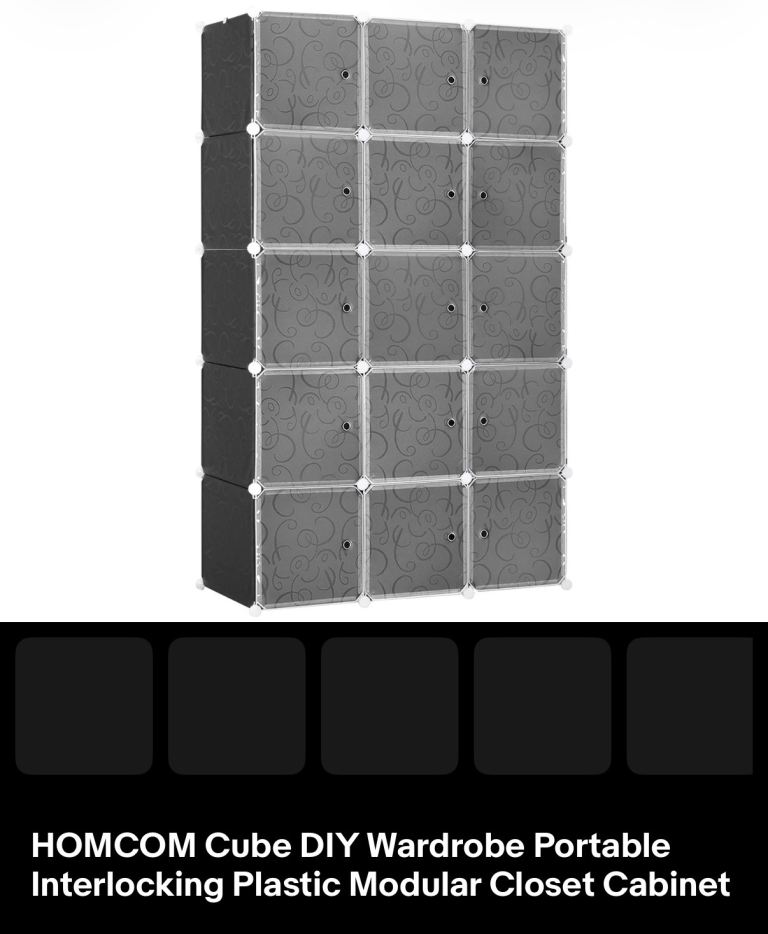 Cube DIY Portable Wardrobe