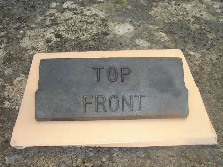 PARKRAY CONSORT & CHEVIN 88 BOTTOM GRATE BACK STRIP PART NUMBER 115014.
