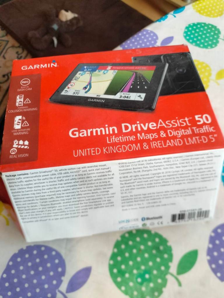 Garmin Drive Assist 50 sat nav and dash cam