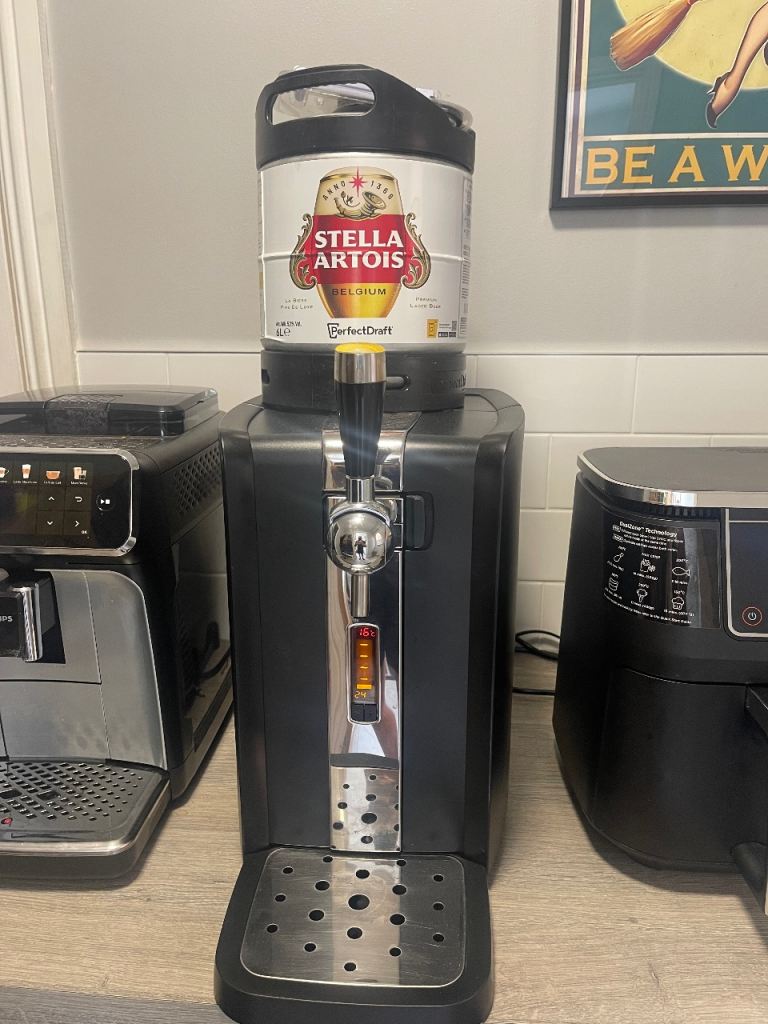 Perfect draft beer machine