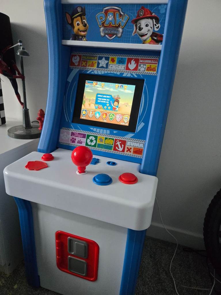 Paw Patrol Kids Arcade Game –jr 1up