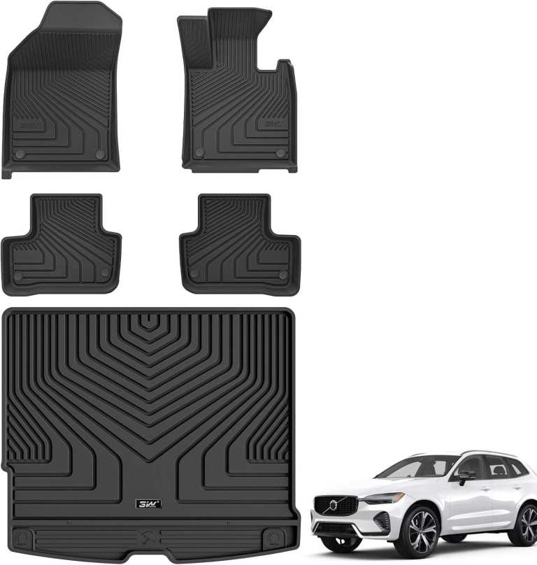 3W Floor Mats & Boot liner Fit for Volvo XC60 2019-2026 (Not for Plug-in Hybrid) RRP £170 