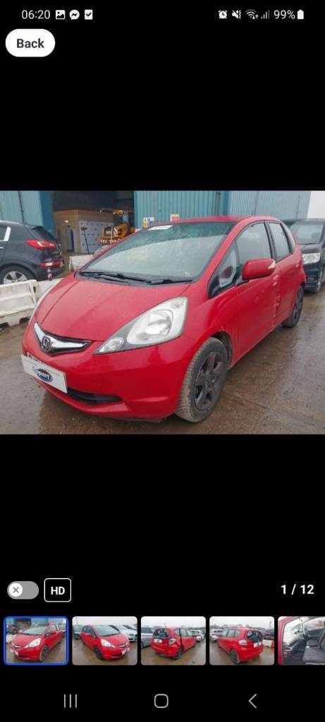 Honda jazz 2010 breaking 