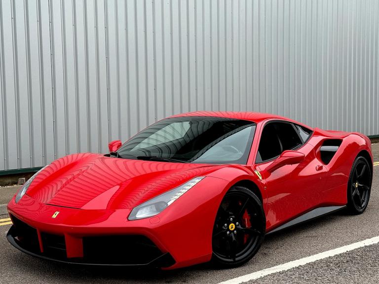 LEFT HAND DRIVE FERRARI 488 GTB 3.9T V8 F1 DCT | UK REG | ONLY 21K MILES! | LHD 