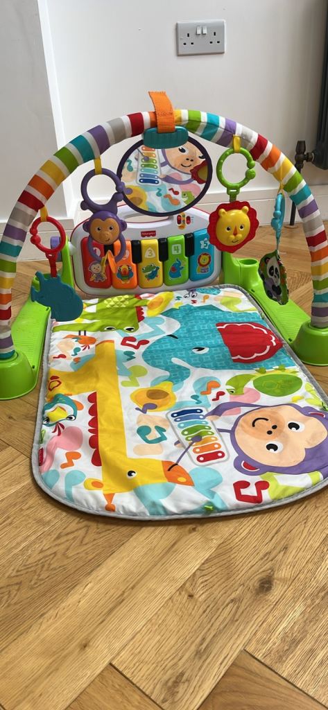 Fisher-Price Kick 'n Play Piano Gym – Multicoloured, Good Condition